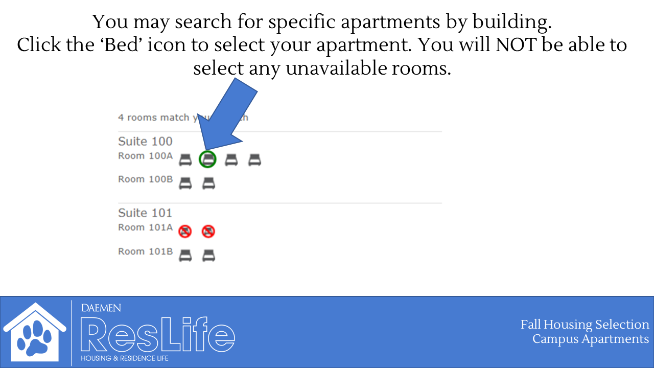 Search for Apartments by Building