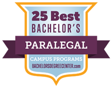 25 Best Bachelor's Paralegal program