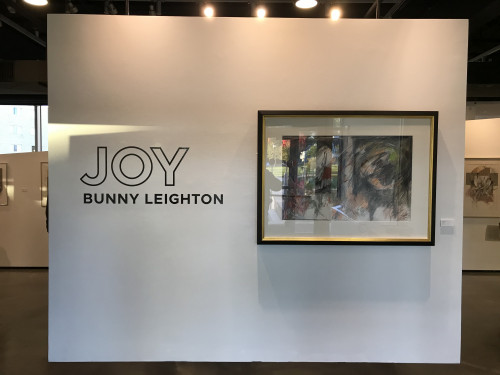 Joy: Bunny Leighton Gallery Opening sign